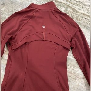 Define Cropped Jacket Nulu❤️dark/wine red❤️